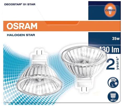 Osram Decostar S V W D Wfl Blister Of Pieces Lamp