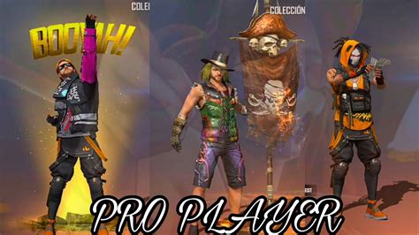 MEJORES COMBINACIONES PRO PLAYER FREE FIRE Pro Player Mejores