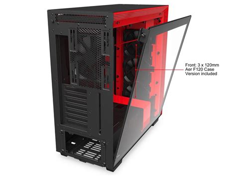 Nzxt H710 Atx Mid Tower Pc Gaming Case Front Io Usb Type C Port