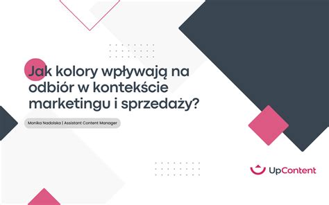 Psychologia kolorów w marketingu Jak dobrać barwy do identyfikacji