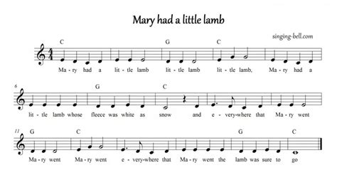 Mary Had a Little Lamb | Free Nursery Rhymes mp3