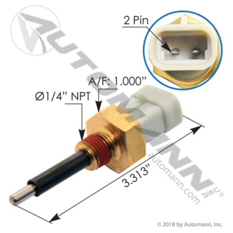 57755627 Navistar Ih Low Coolant Sensor Probe Sadler Power Train Inc