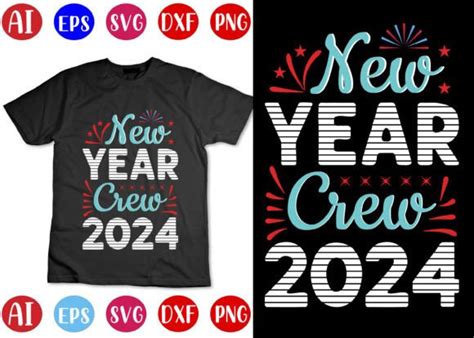 New Year T Shirt Designs Bundle Bundle Creative Fabrica