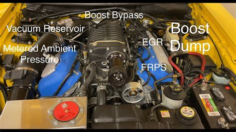 03 04 Cobra Vacuum Lines Explained Boost Bypass EGR Boost Gauge PVC