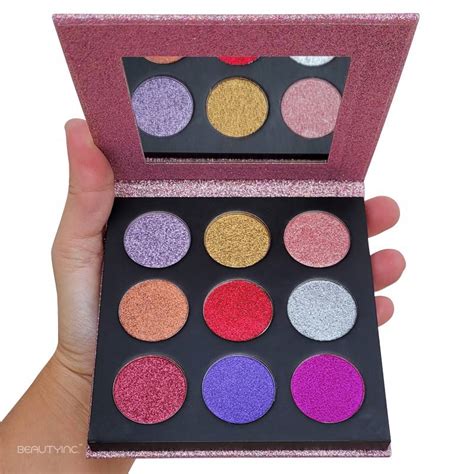 Makeup Revolution Pressed Glitter Palette Diva BeautyInc Gr