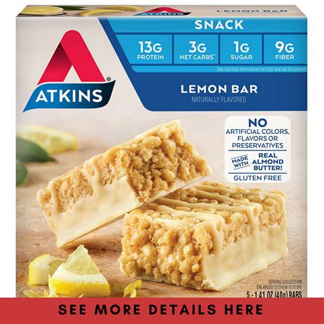 The Best Tasting Atkins Bars Reviews: Are They Low-Carb and Keto ...