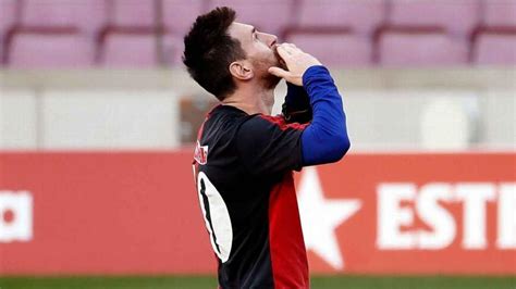 Lionel Messi tiene una cuenta pendiente en Newell s El Gráfico