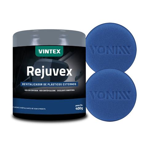 Kit Revitalizador De Pl Sticos Rejuvex G Espuma Aplicadora Vonixx