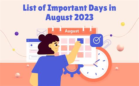 List Of Important Days In August 2023 Oswal Publishers