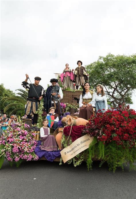 Madeira Wine Festival In Funchal Editorial Photography Image Of Group