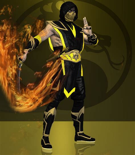 Scorpion Mk11 Gold Demon By Lonelygoer On Deviantart