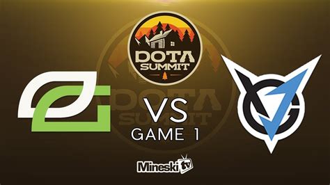 Optic Gaming Vs VGJ Storm Best Of 2 Game 1 Dota Summit 9 Group