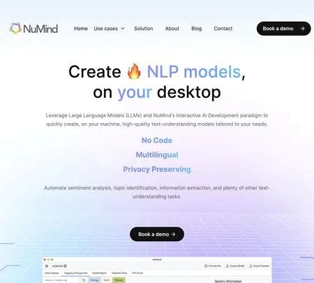 Numind AI Tool Info Reviews Alternatives Sayhi2 Ai