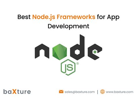 10 Best Node Js Frameworks For App Development