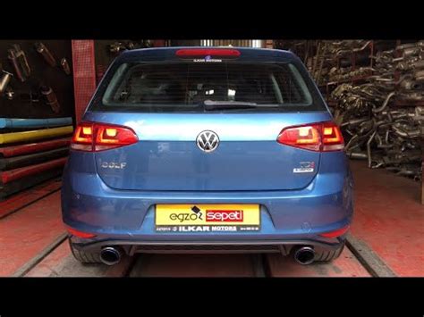 Vw Golf D Zel Kumandali Varex Egzoz Ses Youtube