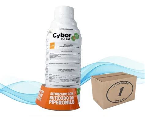 Insecticida Cybor 10ea 1 Lt Cipermetrina Plagas Urbanas Cpj Envío gratis