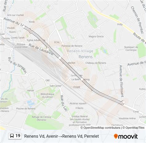 Route Schedules Stops Maps Renens Vd Avenirrenens Vd