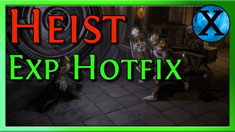 Path Of Exile Endless Heist Hotfix Is It Good Now Youtube