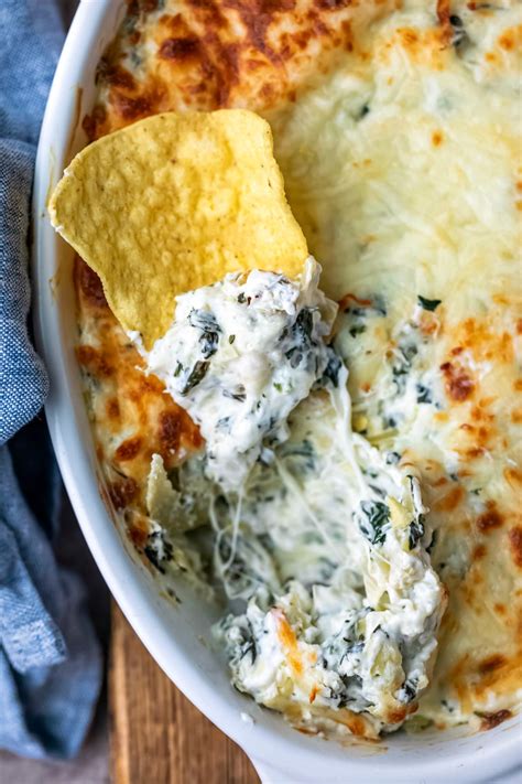 Baked Spinach Artichoke Dip - I Heart Eating