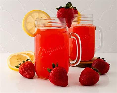 Homemade Strawberry Lemonade Recipe Swirls Of Flavor