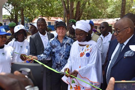 Inauguration et remise des infrastructures et équipements du Projet