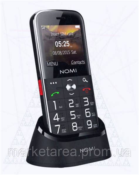 Кнопочный Телефон с Большими Кнопками на 2 Sim NOMI I220 Dual Sim ...