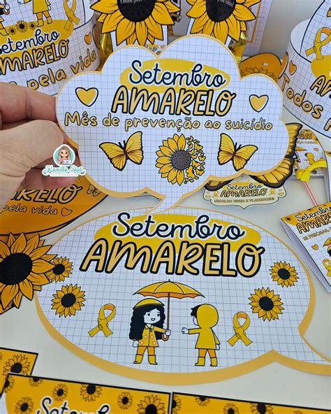 Kit Setembro Amarelo Materiais Para Profes Seu Portal De Recursos