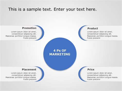 4Ps Marketing PowerPoint Template 3