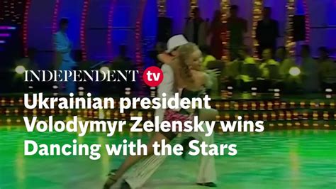 Ukrainian President Volodymyr Zelensky Wins Dancing With The Stars