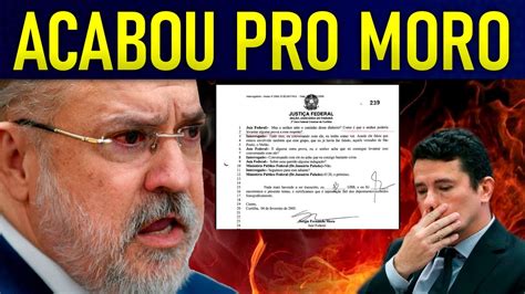 URGENTE EM PLENO SÁBADO PGR SOLTA B0MBA CONTRA SERGIO MORO E TOFFOLI