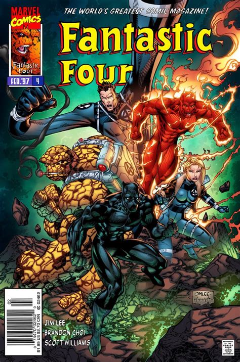 Fantastic Four Issue Cover Recolor By Furlani On