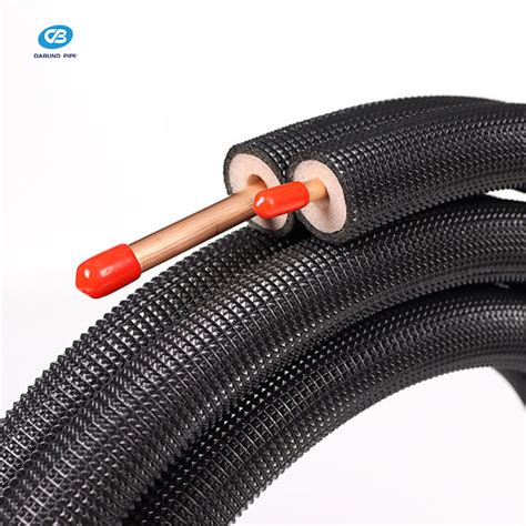 PE Insulated Copper Tube Single Coil Pair Coil For Air Conditioner