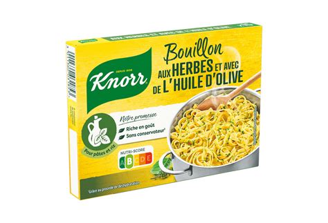 Bouillon aux herbes et à l huile d olive Knorr 150g MAXIMO