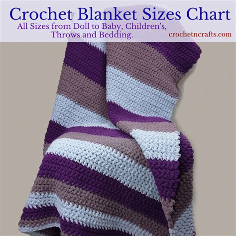 Crochet Blanket Size For Toddler - Amelia's Crochet