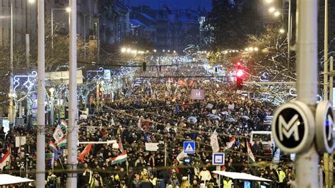 Outside Hungary’s State Television: A Protest. On Air: Pigeon Talk ...