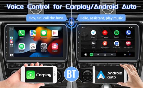 Podofo Autoradio Wireless Carplay Android Autoradio 1 Din Mit Android