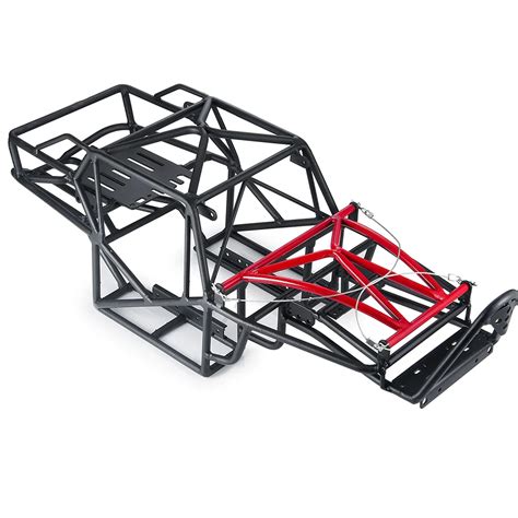 Metal Shock Resistance Roll Cage For 1 10 Rc Roll Cage Axial Scx10 Rr10 Wraith 90018