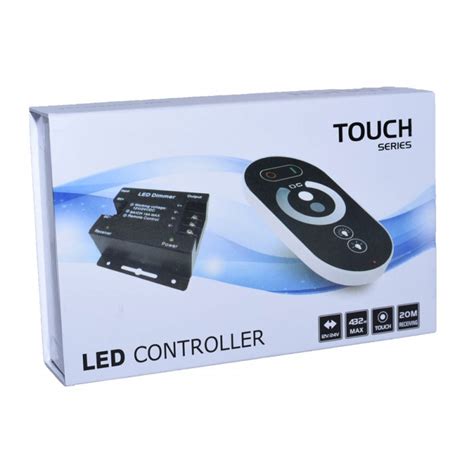 Dimmer Touch Led Monocolor V V Cu Telecomanda