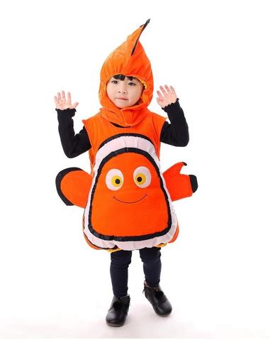 Disfraz De Nemo Para Navidad Halloween Cosplay Pez Payaso Meses