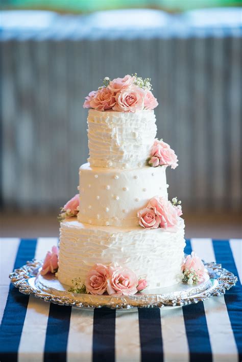 Textured White Buttercream Wedding Cake Wedding Cake Vanilla Wedding