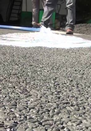 Concreto Permeable con Aditivos Especializados de Concreto Ecológico de