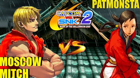 Capcom Vs Snk Patmonsta Vs Moscowmitch Cvs Youtube