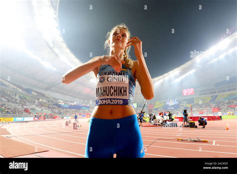 Ukraine S Yaroslava Mahuchikh Celebrates Winning Silver In The Women S High Jump During Day Four