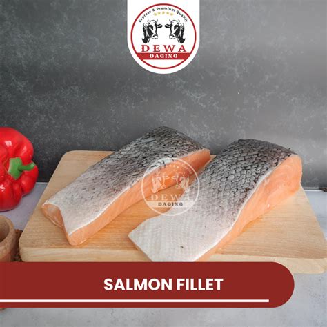 Jual Ikan Salmon Fillet Frozen Salmon FIllet Shopee Indonesia