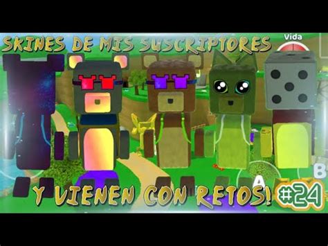 Skins Y Retos Extremos De Mis Suscriptores De Super Bear Adventure