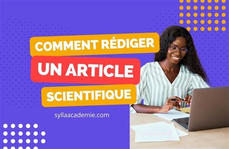 Comment Rédiger Un Article Scientifique Guide Pratique