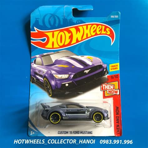 Xe Hot Wheels Custom 15 Ford Mustang Shopee Việt Nam