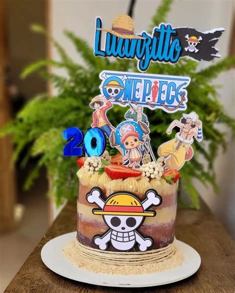 Bolo One Piece Fotos Para Uma Fant Stica Aventura Pirata Bolo