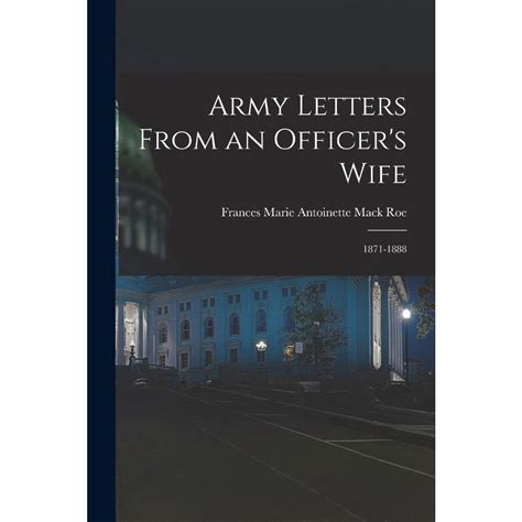 Livro Army Letters From An Officer S Wife No Shoptime