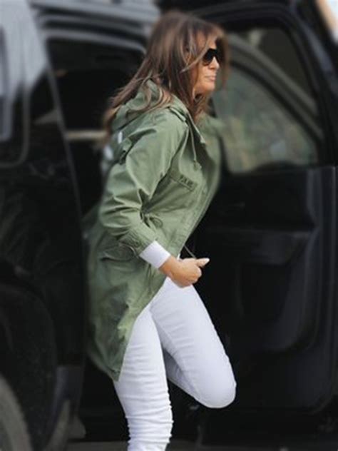 Melania Trump Green Jacket | I Really Don’t Care Do You Jacket